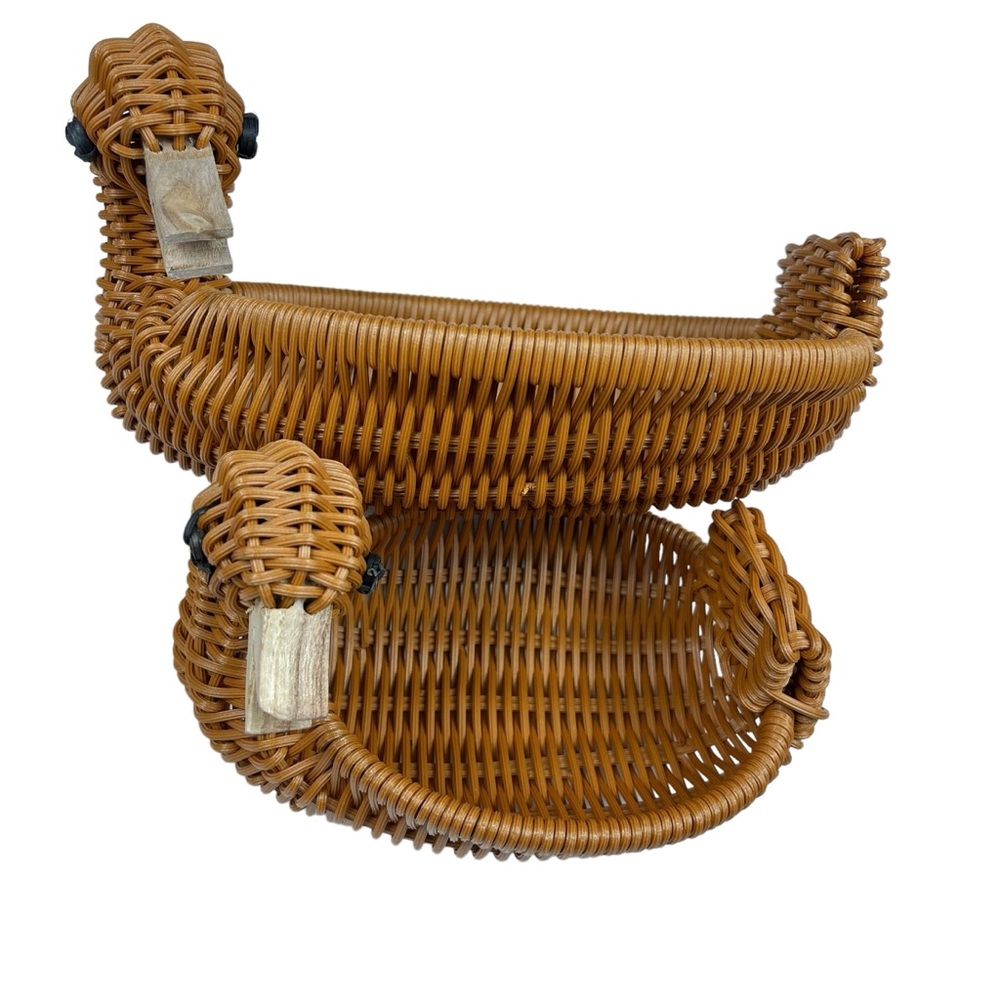 Woven Duck Rattan Baskets